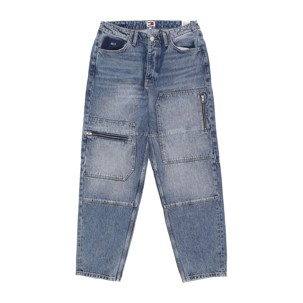 Tommy Hilfiger Aiden Baggy Tapered Cargo Denim Medium Men's Jeans 1