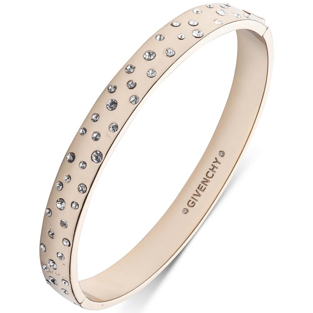 Givenchy Gold-Tone Crystal Scattered Bangle Bracelet