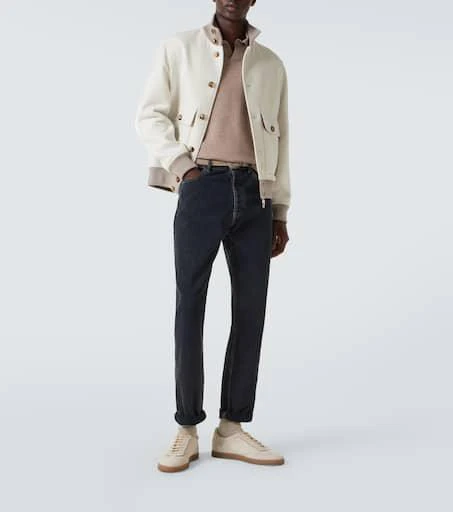 Brunello Cucinelli Cashmere polo sweater 2