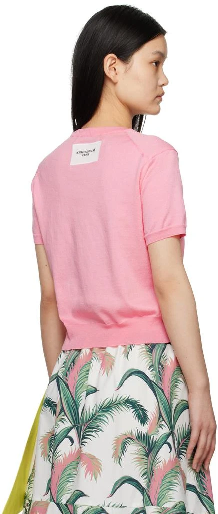 Maison Kitsuné Pink Hotel Olympia Edition T-Shirt 3