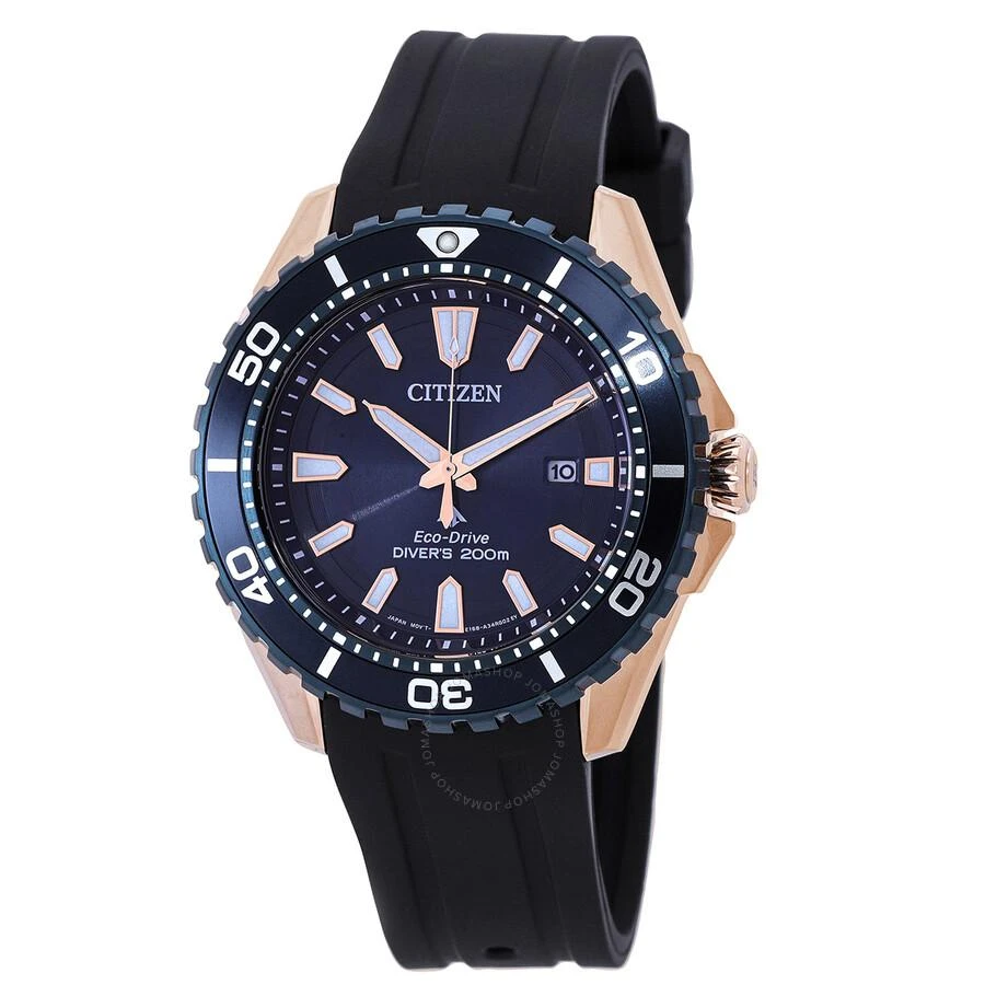 Citizen Promaster Dive Eco-Drive Blue Dial Men's Watch BN0196-01L 1