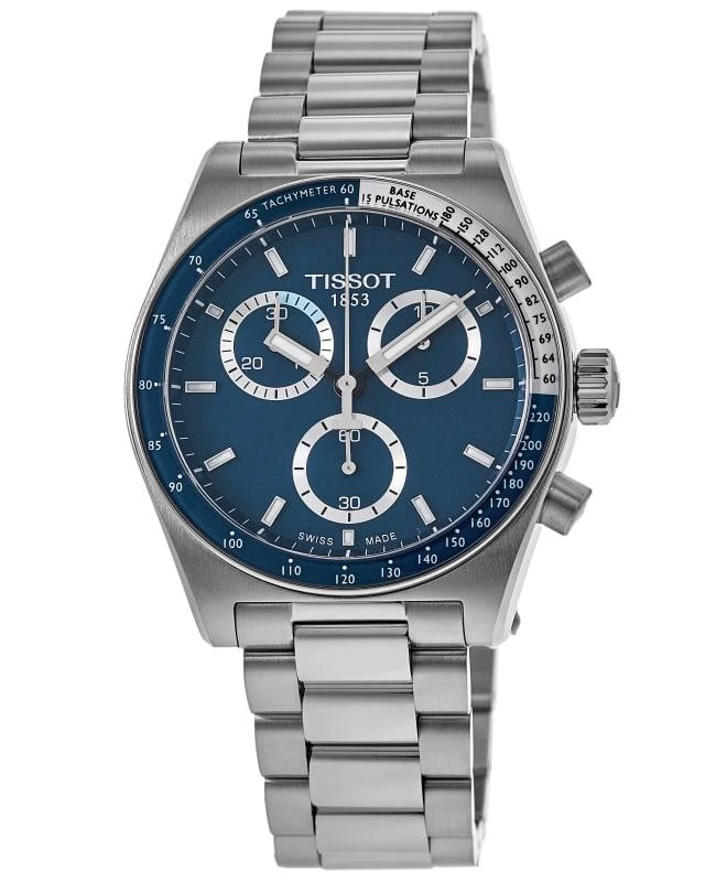 Tissot Tissot PR516 Chronograph Blue Dial Steel Men's Watch T149.417.11.041.00 1