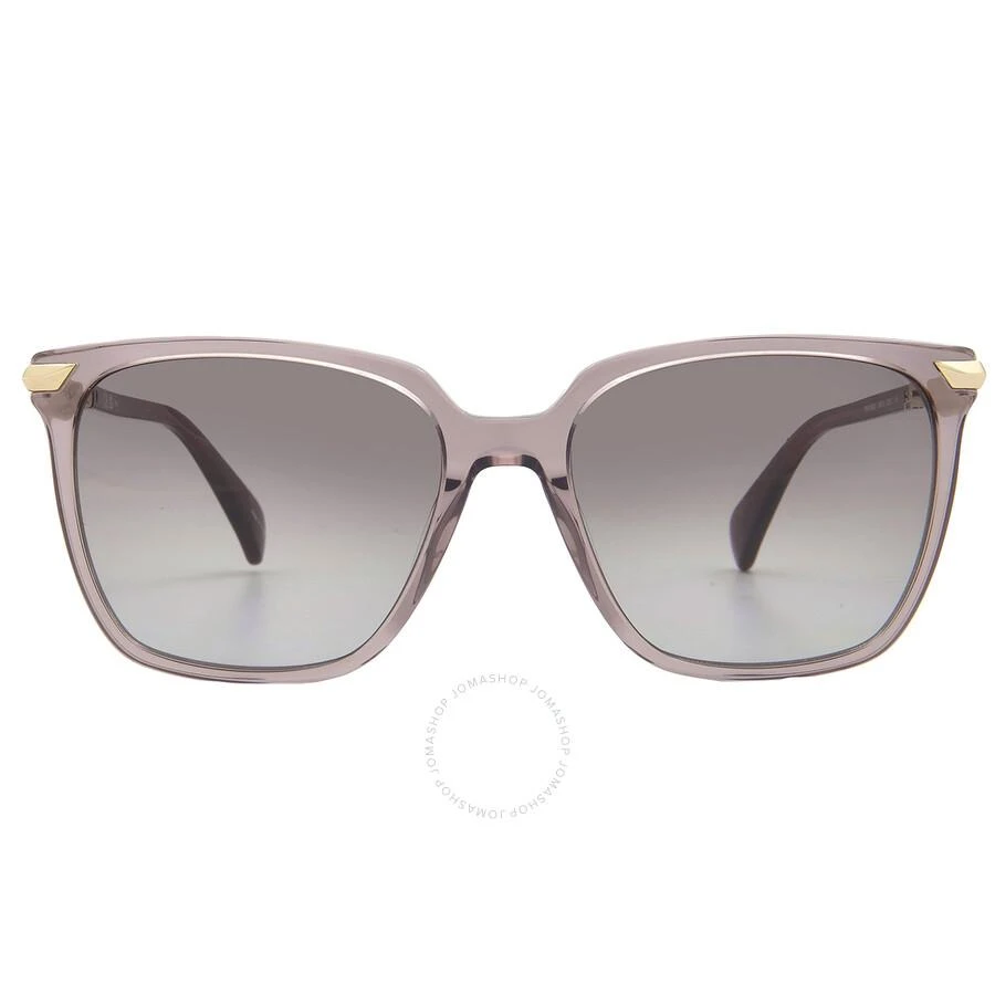 Rag & Bone Rag & Bone Brown Grey Sport Ladies Sunglasses RNB1066/S 0KB7/81 55 1