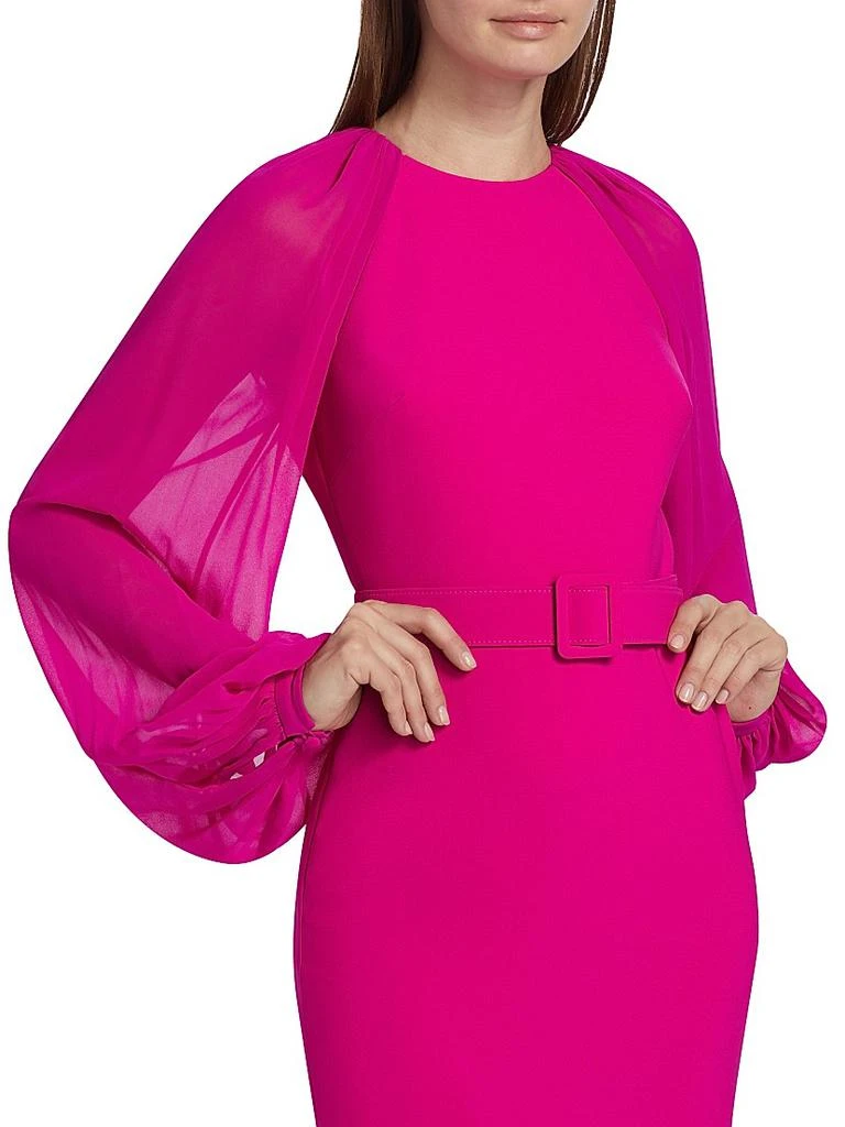 strapless open back dress Swing Control Sporty Golf Dress w/ Side Bands M / Black/Pink / White