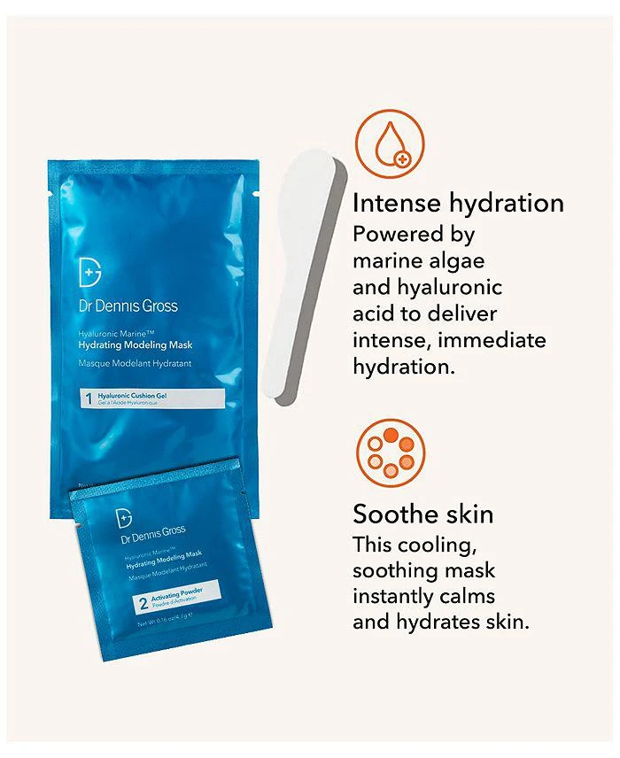 Dr. Dennis Gross Hyaluronic Marine Hydrating Modeling Mask 6