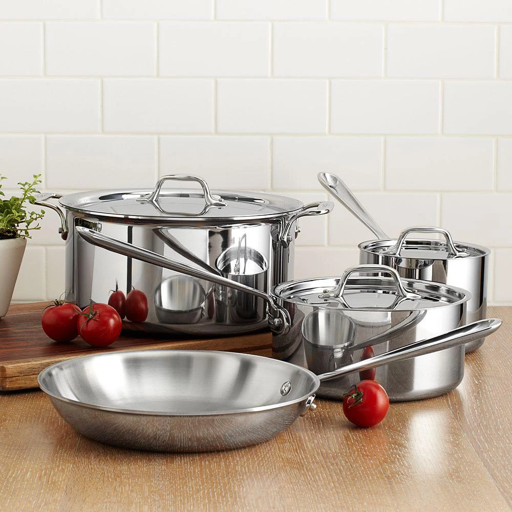 All-Clad All Clad Stainless Steel 7-Piece Cookware Set - Exclusive 2