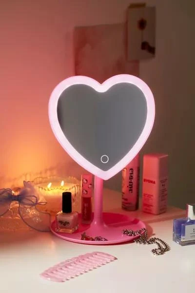 Urban Outfitters UO Heartbeat Makeup Vanity Mirror 1