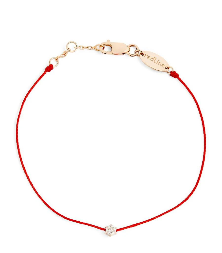 Redline Rose Gold and Diamond Absolu Thread Bracelet 1
