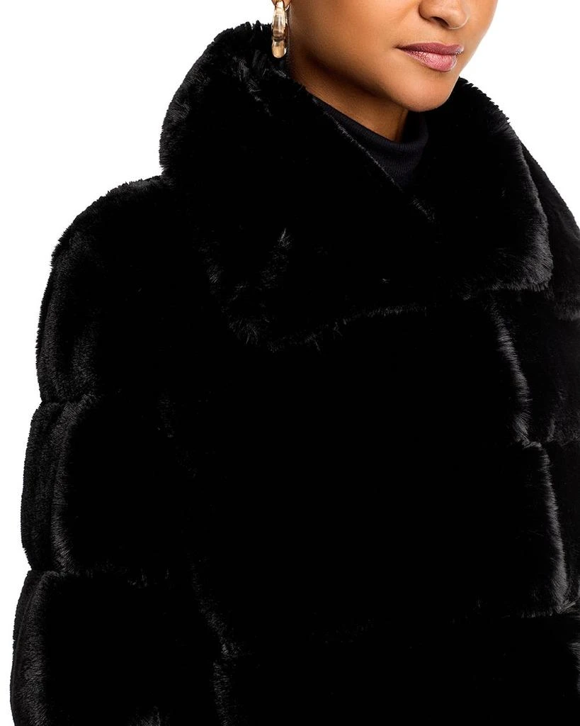Adrienne Landau Faux Fur Coat 5