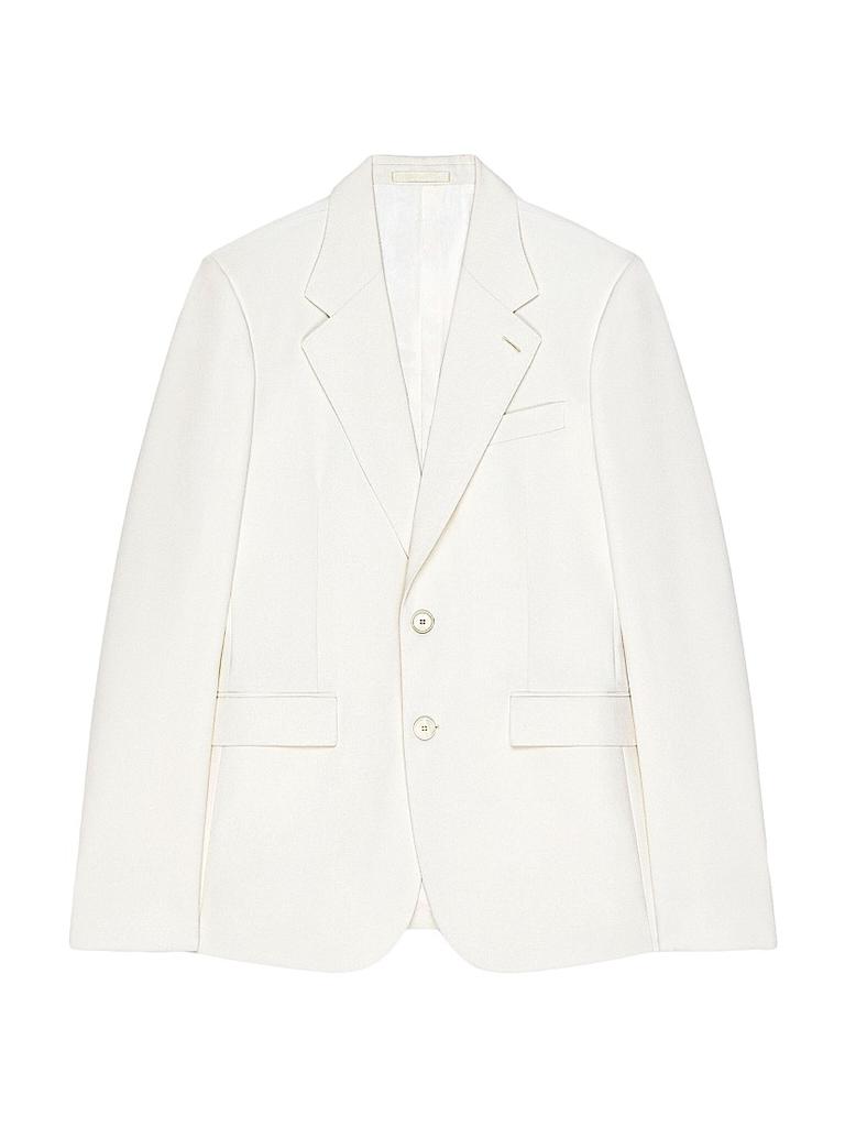 Givenchy Single-Breasted Fitted Jacket in Wool and Mohair