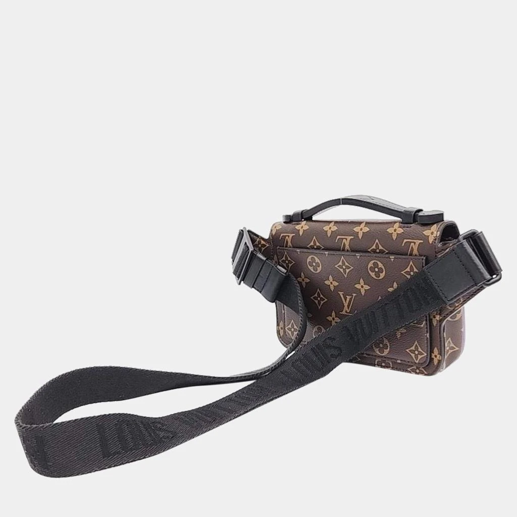 Louis Vuitton Louis Vuitton Brown Macassar Monogram Canvas S Lock Sling Bag  2