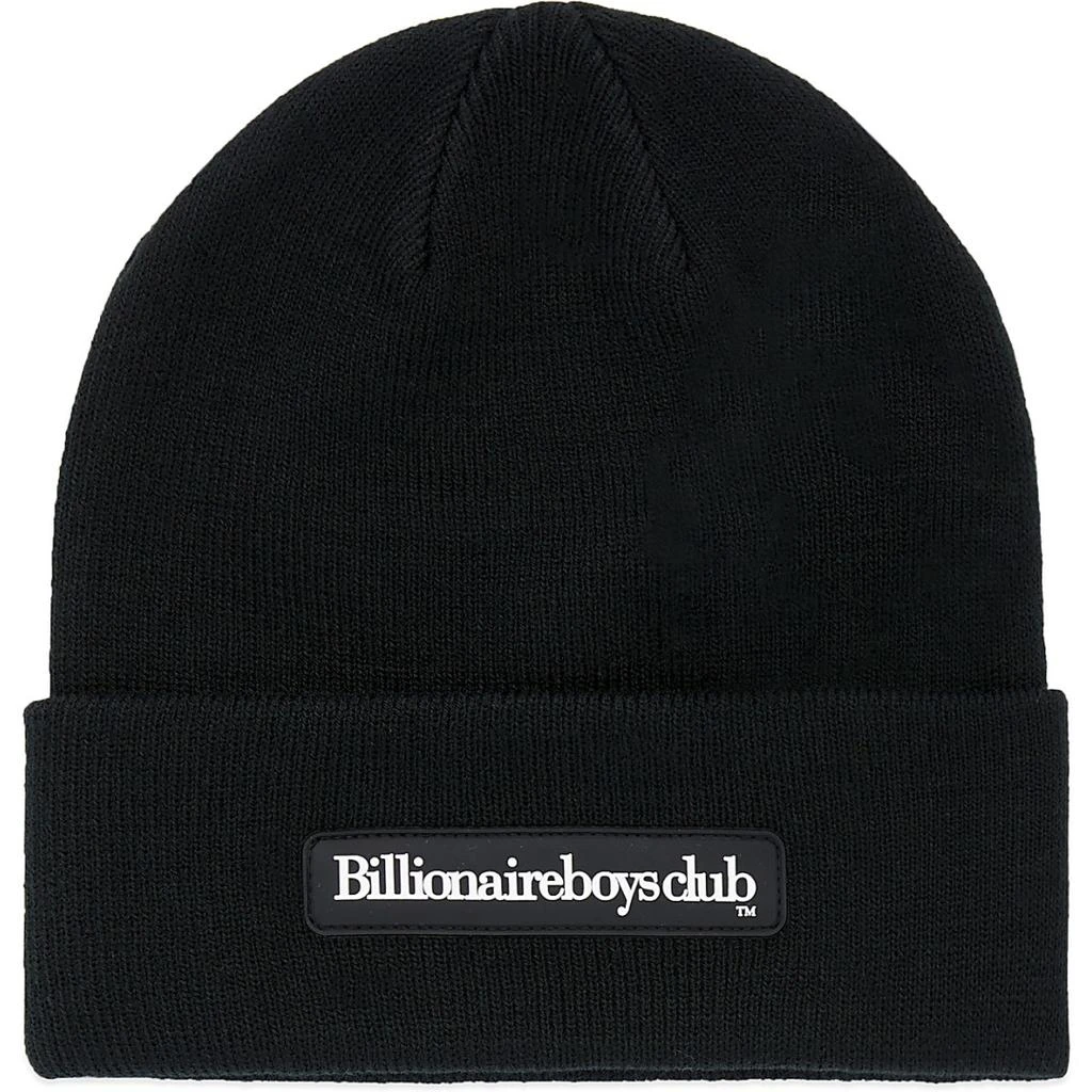 Billionaire Boys Club Rubber Patch Ribbed Beanie 1