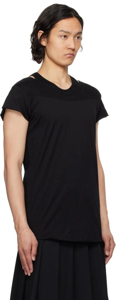 Julius Black Layered HS T-shirt 2