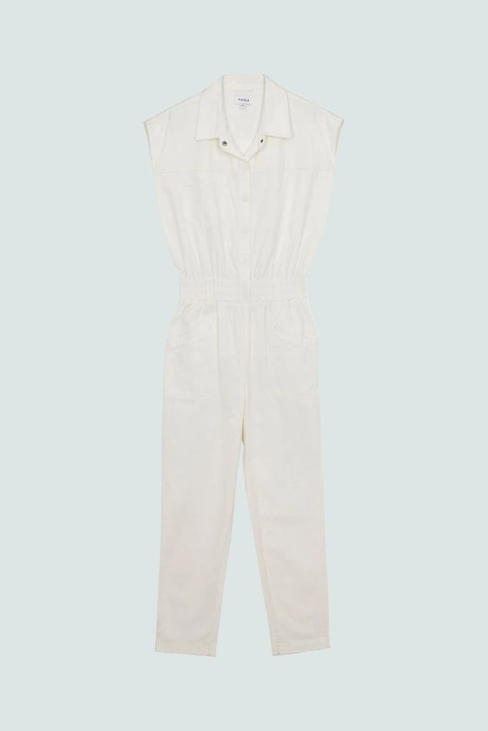 Pistola Denim Rosie Jumpsuit - Porcelain 6