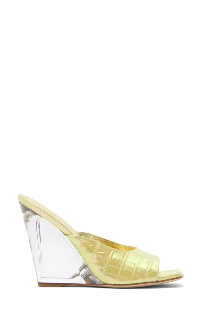 Stuart Weitzman Tia 100 Lucite® Wedge Sandal 3