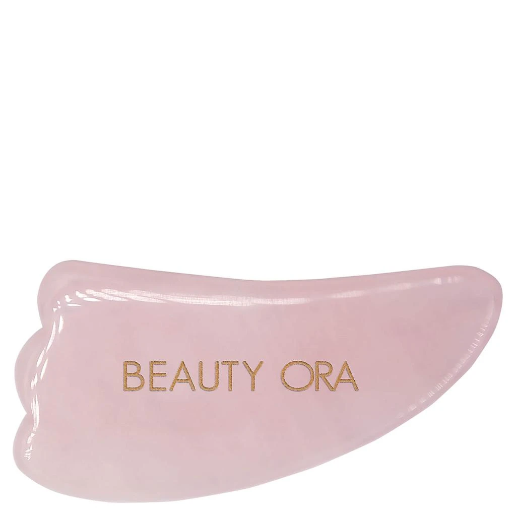 Beauty ORA Beauty ORA Crystal Roller and Gua Sha Set for Face and Body - Rose Quartz 3