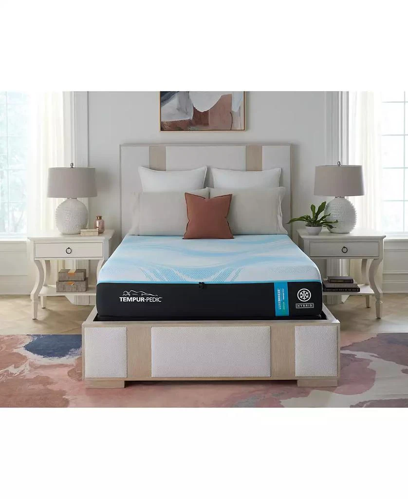 TEMPUR-PEDIC LuxeBreeze 13" Medium Hybrid Cooling Mattress Collection