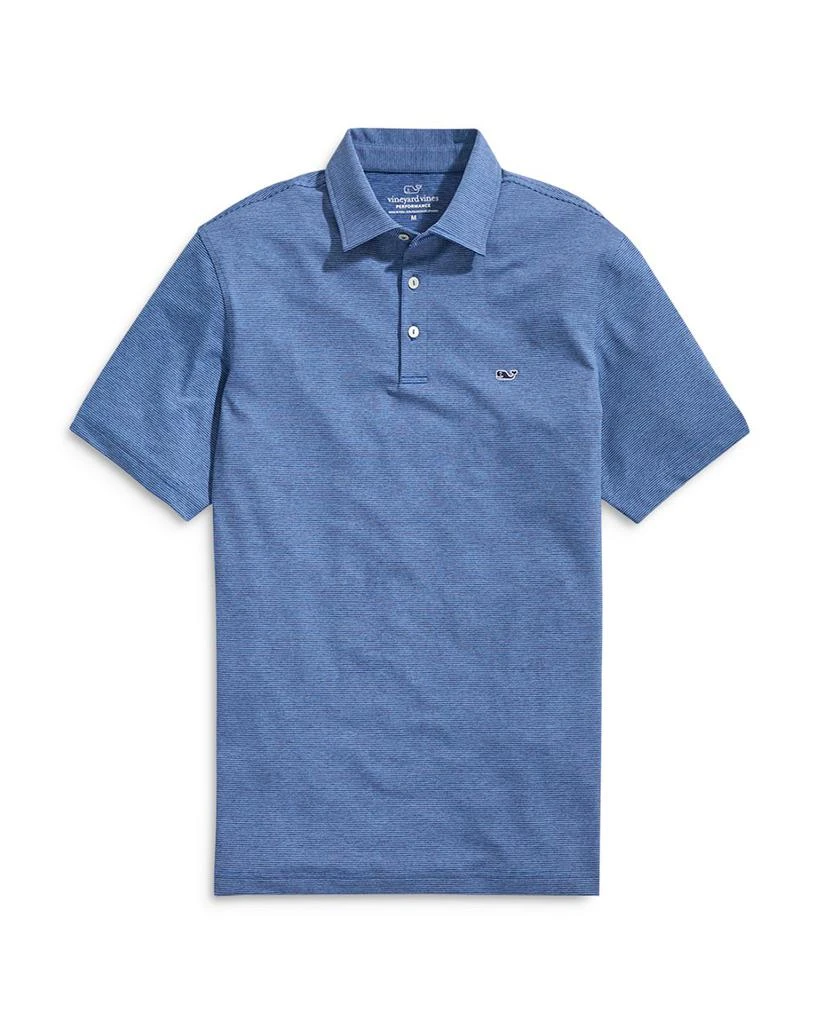 Vineyard Vines St. Jean Stripe Sankaty Regular Fit Polo Shirt 1