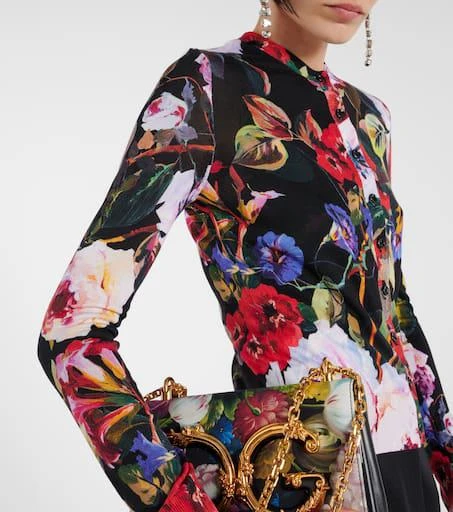 Dolce
Gabbana Floral silk cardigan 4