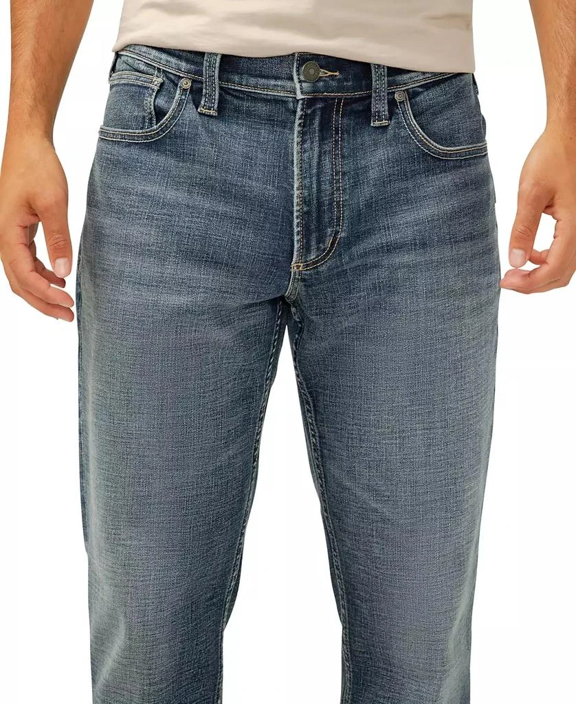 Silver Jeans Co. Men's Eddie Classic Athletic Fit Tapered Leg Jeans 4