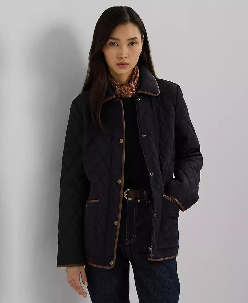 Ralph Lauren Women's Quilted Velboa-Lined Coat, P/XS-XX