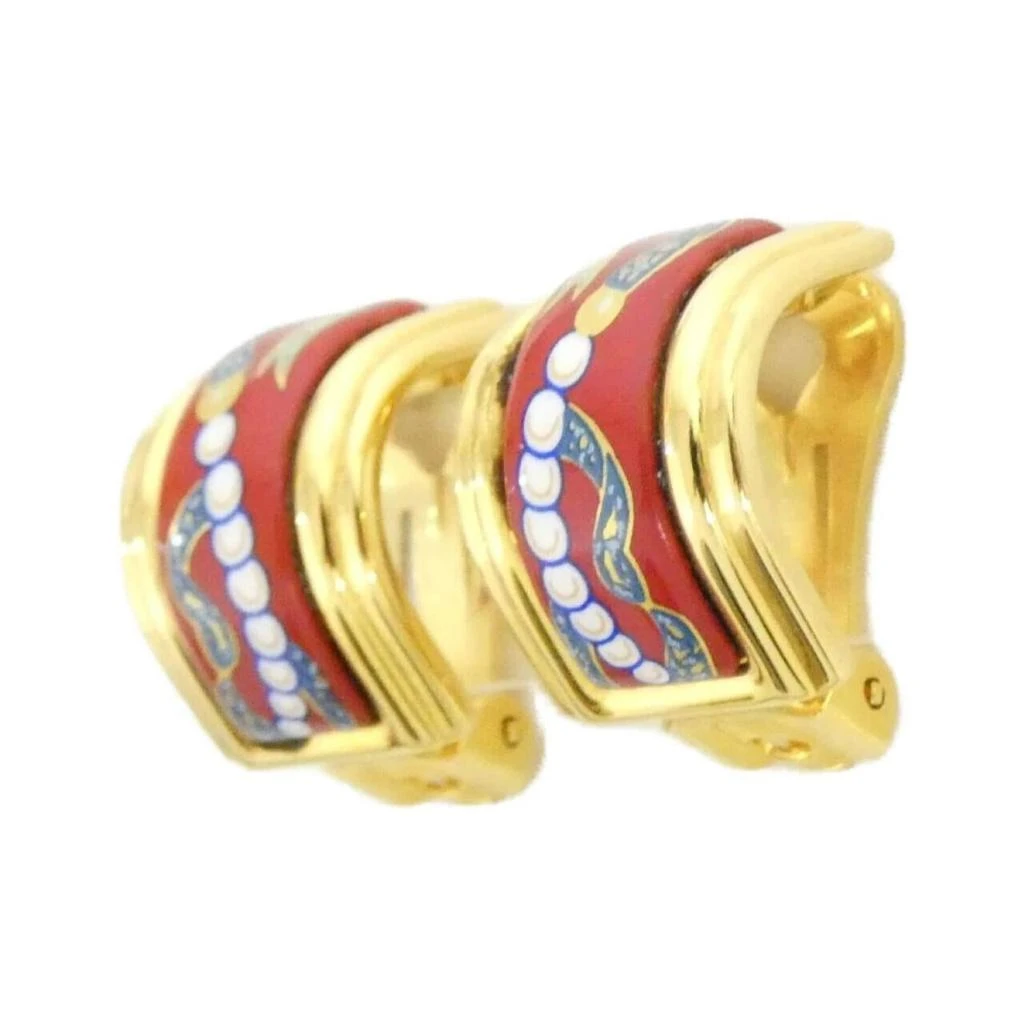 Hermes Clip Earrings (Pre-Owned) 2