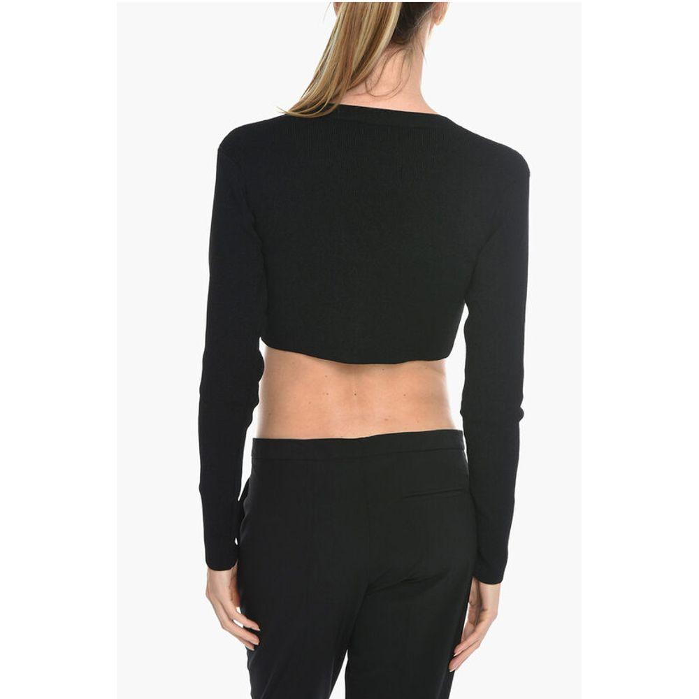 Birgitte Herskind VANESSA HONG Crop MISS Cardigan With V-Neck And Front Women's Closur