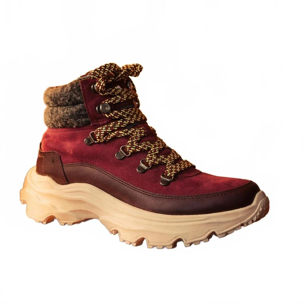 SOREL Women
s Kinetic Breakthru Conquest Wp Shoes In New Cinder/ Bloodstone