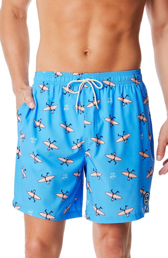 Life is Good Jake Surfer Print Boardshorts