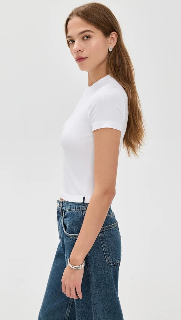 Stateside Fine 2x1 Rib Baby Tee 3
