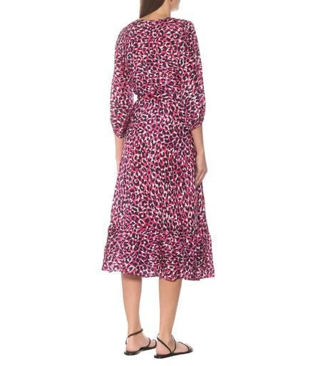 ANNA KOSTUROVA Leopard-print silk midi dress 3
