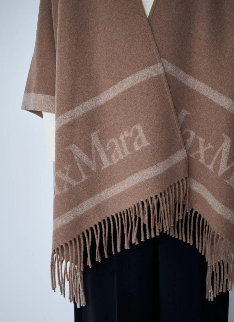 Max Mara Hilde Logo Motif Scarf 5