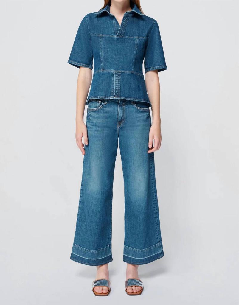 Jonathan Simkhai Jude Wide Leg Jeans