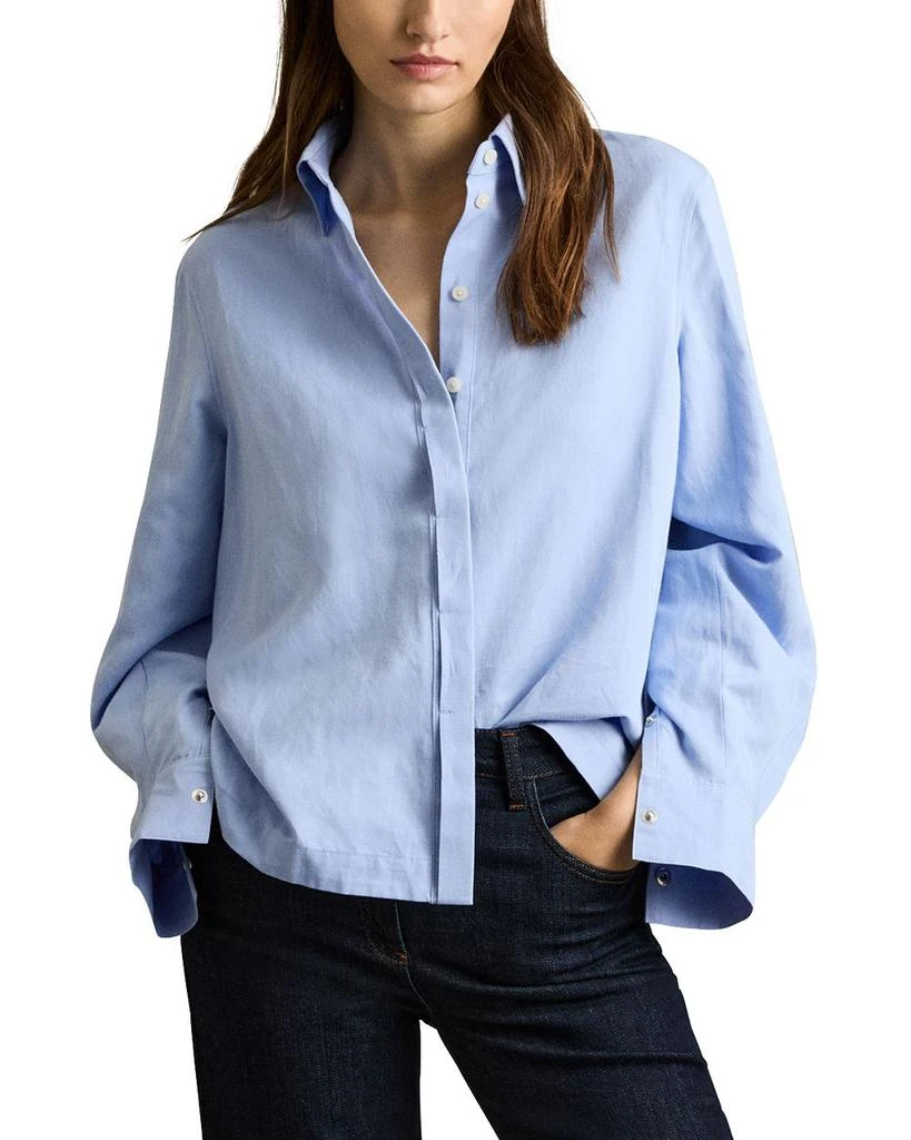 REISS Popper Back Shirt 1
