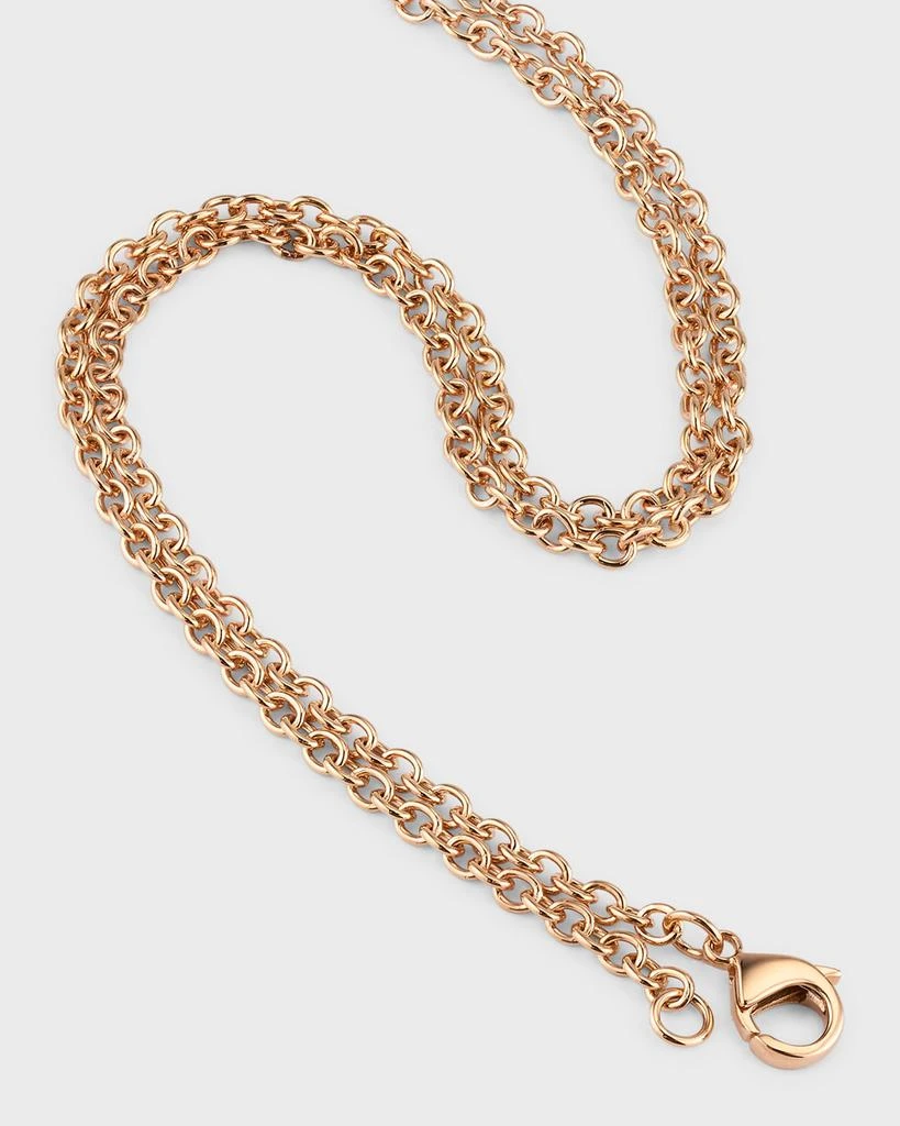 Walters Faith Thoby 18K Rose Gold and Diamond Large Tubular Necklace 4