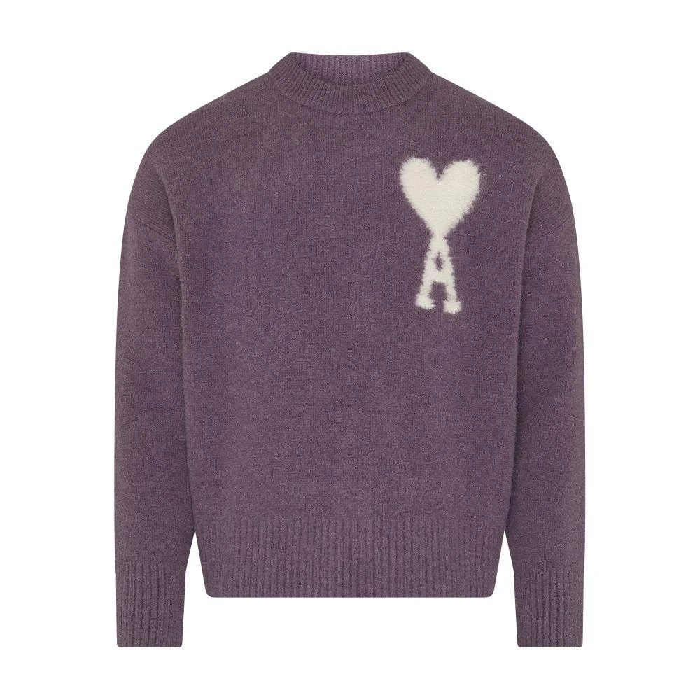 AMI Ami de Caur crew neck sweater 7