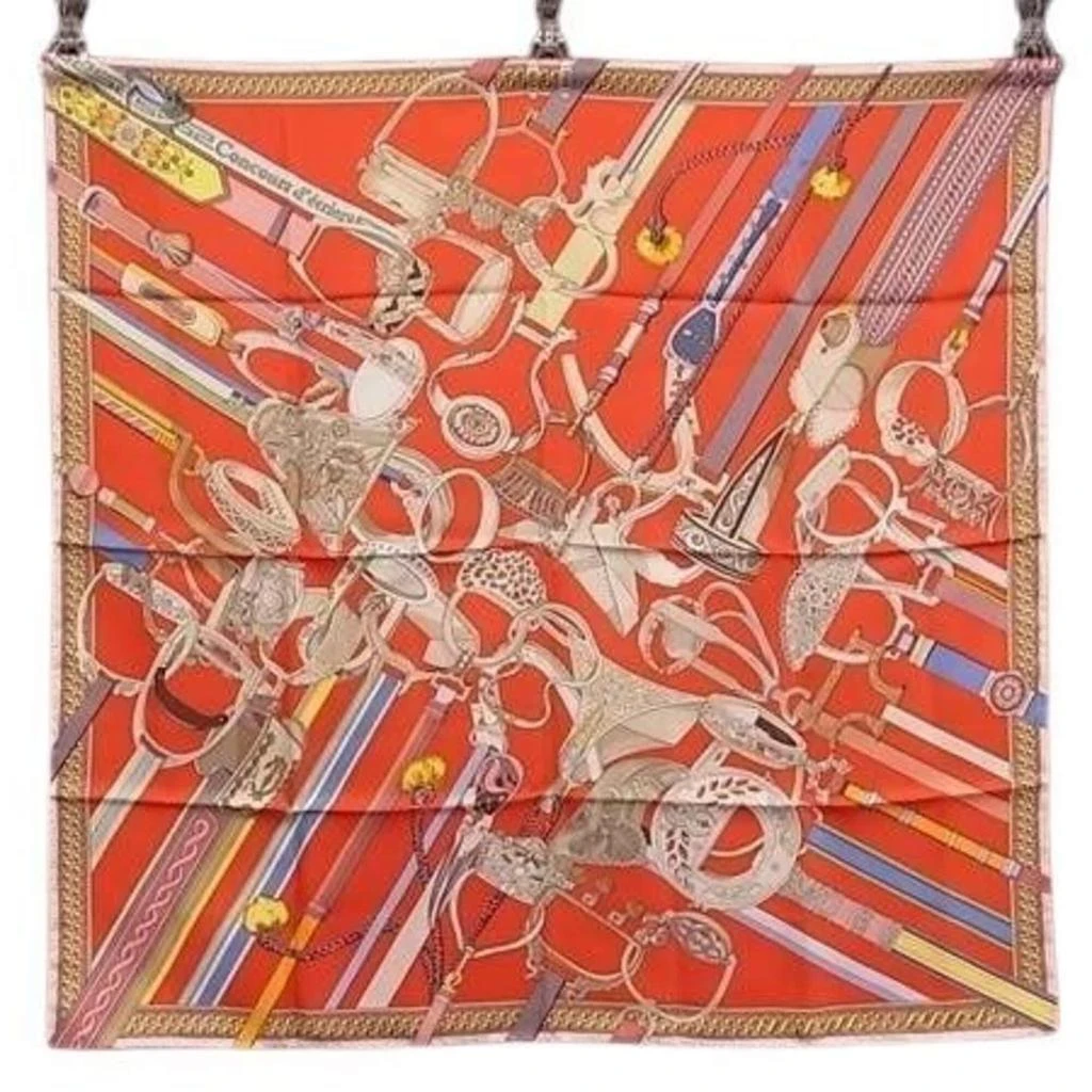 Hermes Color Silk Scarf (Pre-Owned)