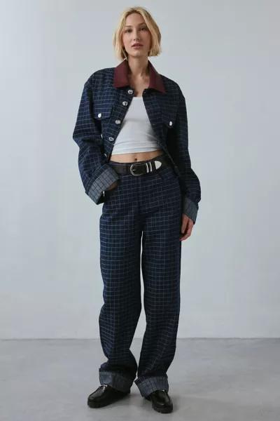 Ghospell Ghospell Campbell Check Denim Jean
