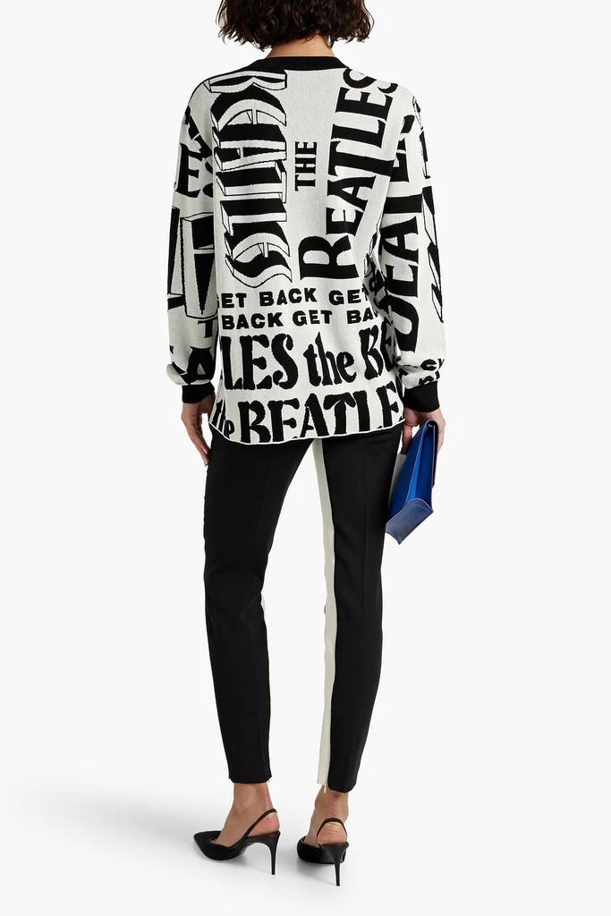Stella McCartney + The Beatles Get Back intarsia-knit sweater 3