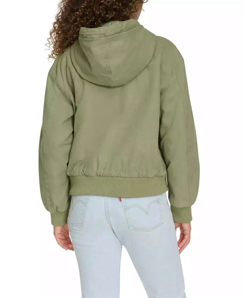 Levi's Women's Relaxed Workwear Hooded Bomber Jacket 2