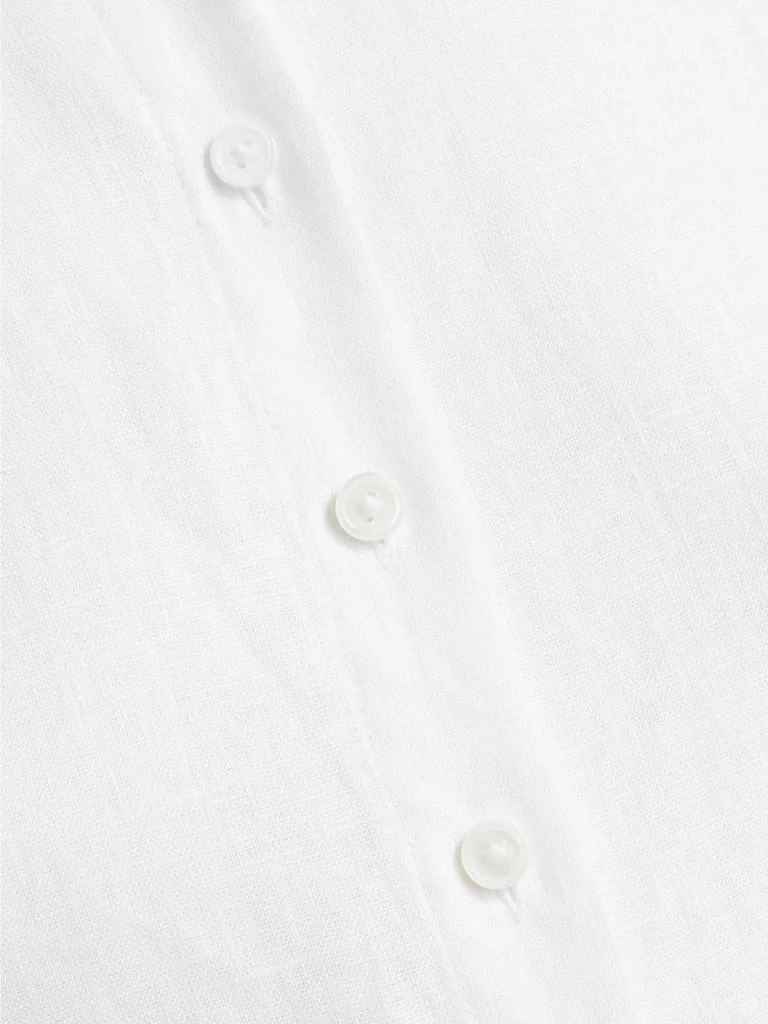 Reformation Prim Linen Midi-Shirtdress 7