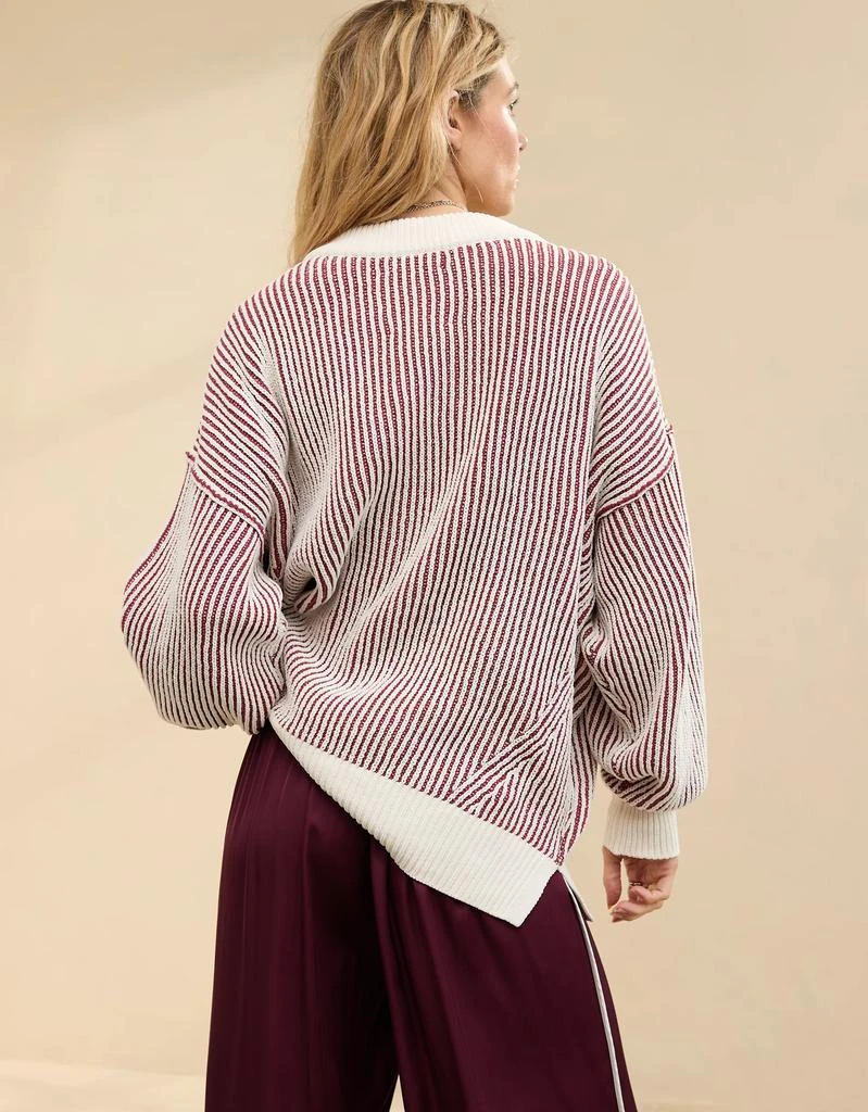 Aerie Aerie Beyond Chenille V-Neck Sweater 2