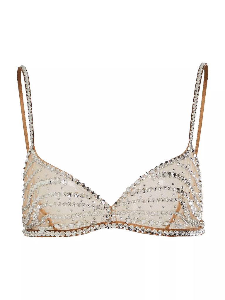 Gucci Gucci Triangle Bra and High-Waisted Briefs Set in