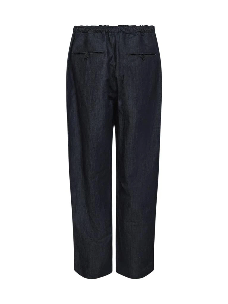 Studio Nicholson STUDIO NICHOLSON | Indigo cotton and linen twill Sonny trousers | Man | S 2