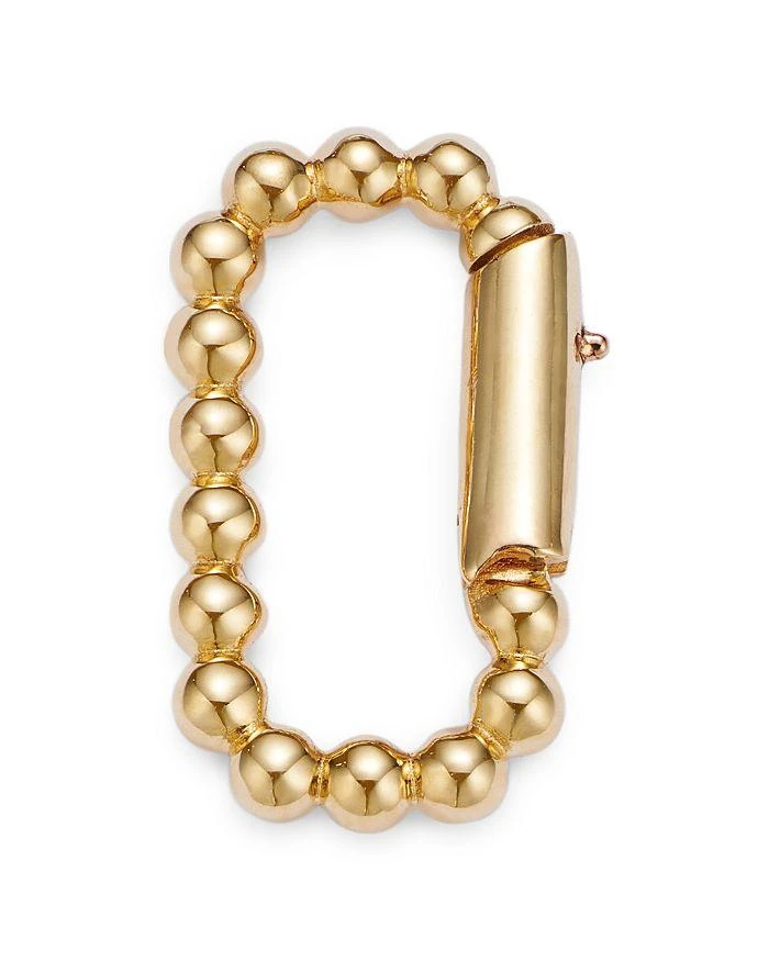 Moon
Meadow 14K Yellow Gold Beaded Oval Charm Holder