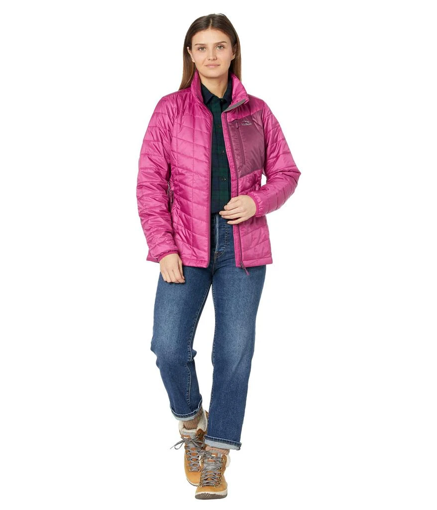 L.L.BEAN Petite Primaloft Packaway Hooded Jacket 4