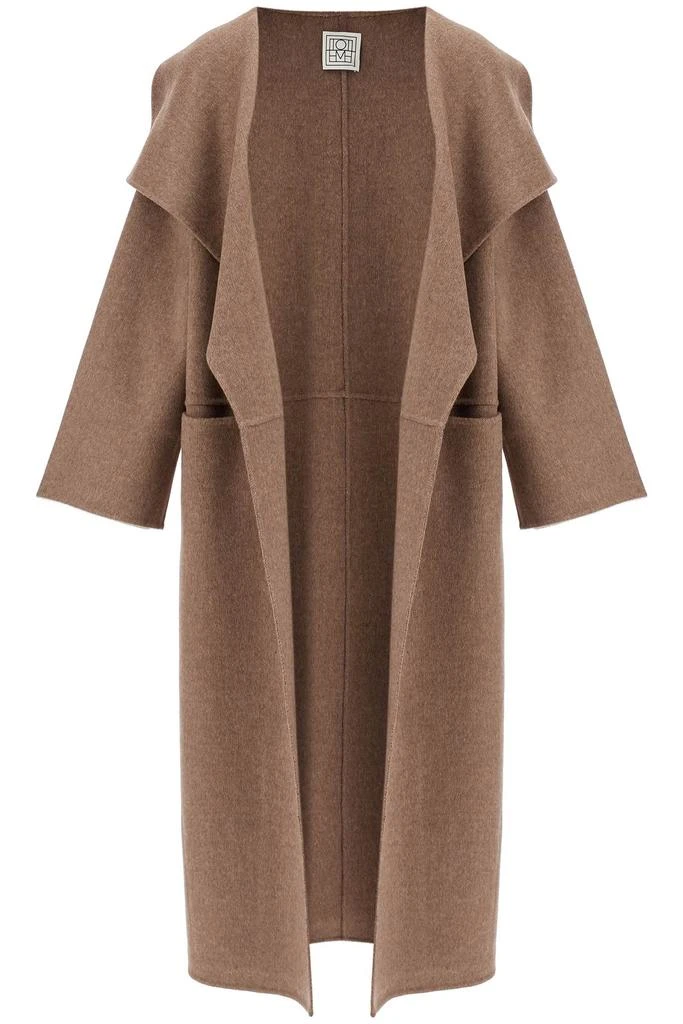 Totême Women's  Wool And Cashmere Kimono Coat 1