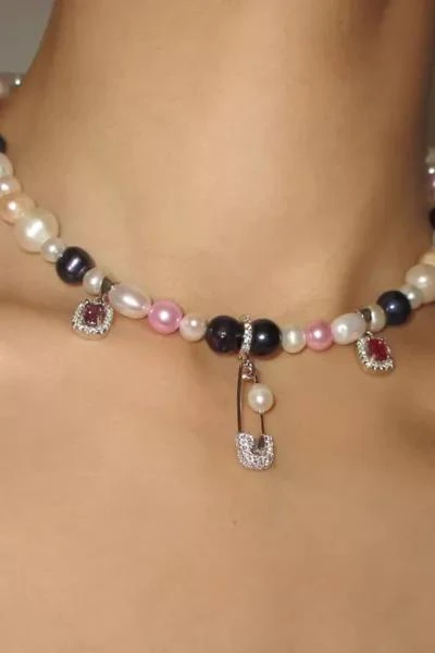 RIMOR JEWELRY RIMOR The Egomet Freshwater Pearl Choker 2.0 2