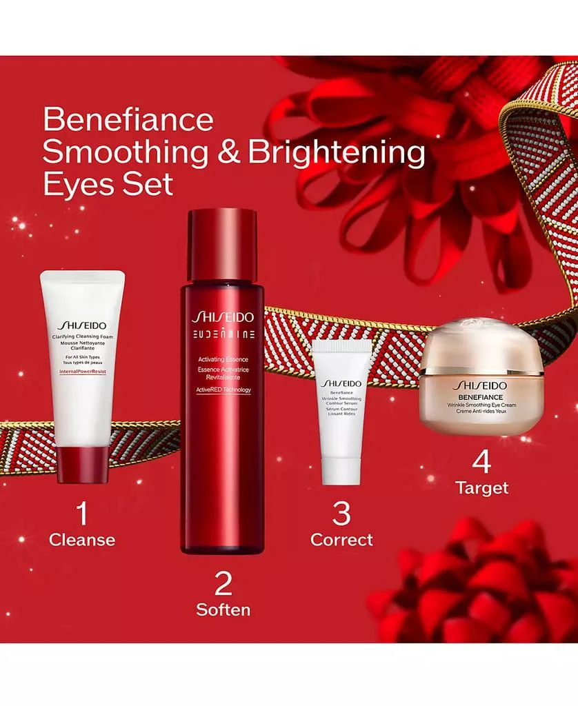Shiseido 4-Pc. Benefiance Smoothing & Brightening Eyes Set 4