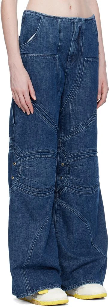 Off-White Navy Hammer Loop Jeans 2